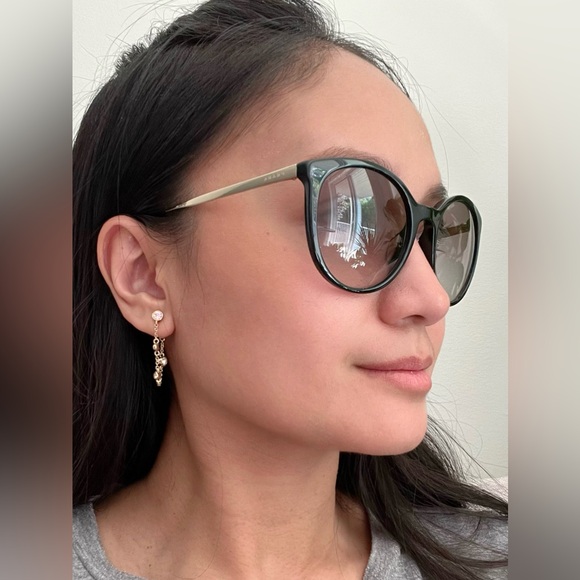 Prada Catwalk Sunglasses PR 17S-F | Gold | Cat Eye - Picture 4 of 7